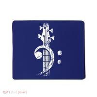 Bass Cleff Headstock Bass Guitar Mousepad thumb 0