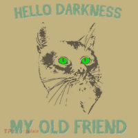 Black Cat Hello Darkness My Old Friend Sweatshirt thumb 2