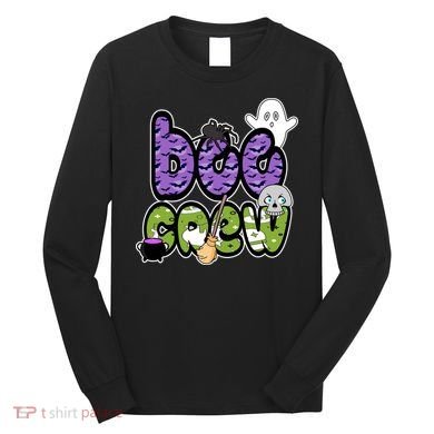 Boo Crew Halloween Spooky Fun Long Sleeve Shirt