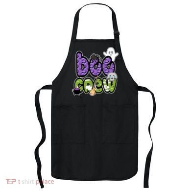 Boo Crew Halloween Spooky Fun Apron