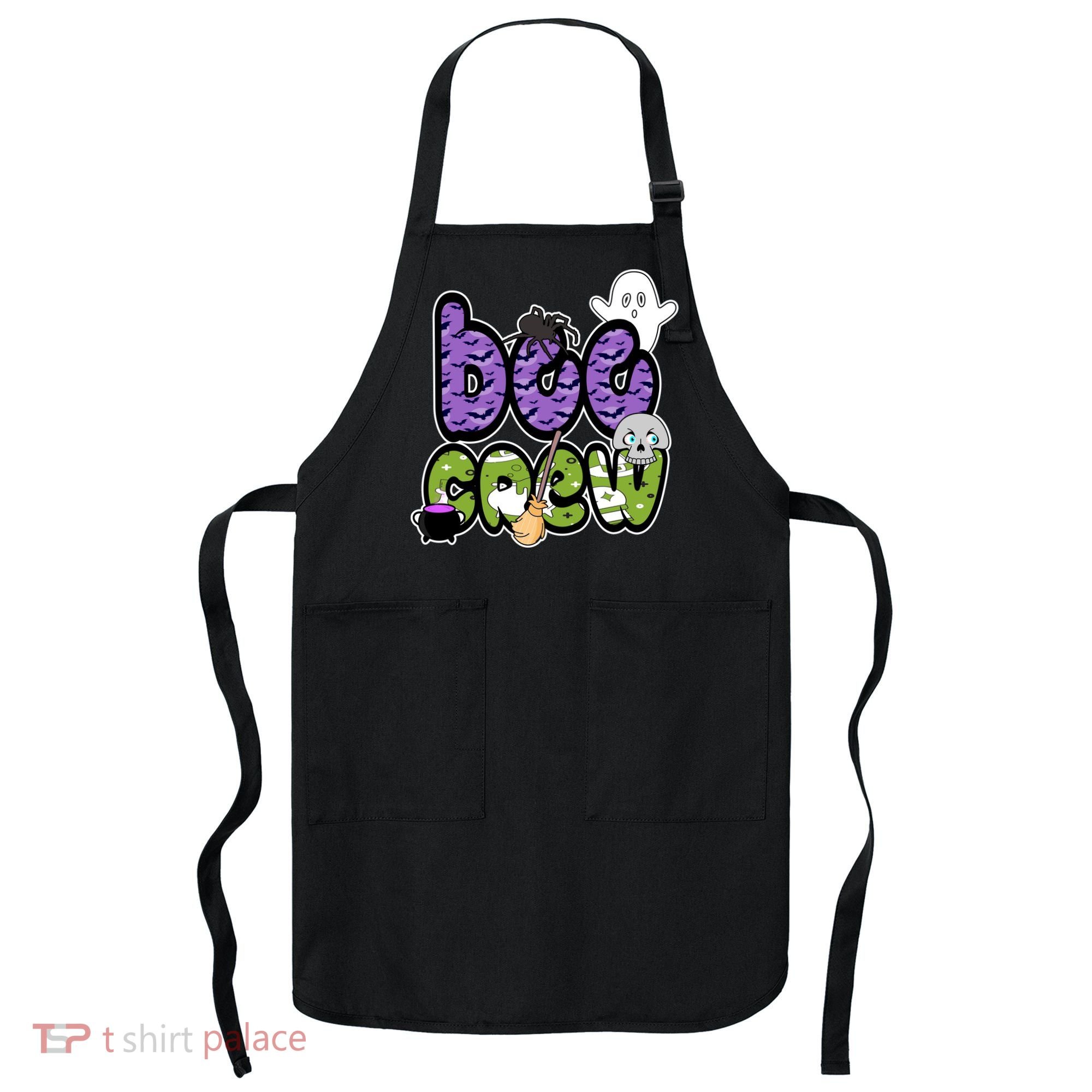 Boo Crew Halloween Spooky Fun Apron