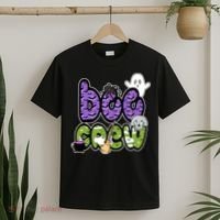 Boo Crew Halloween Spooky Fun T-Shirt thumb 2