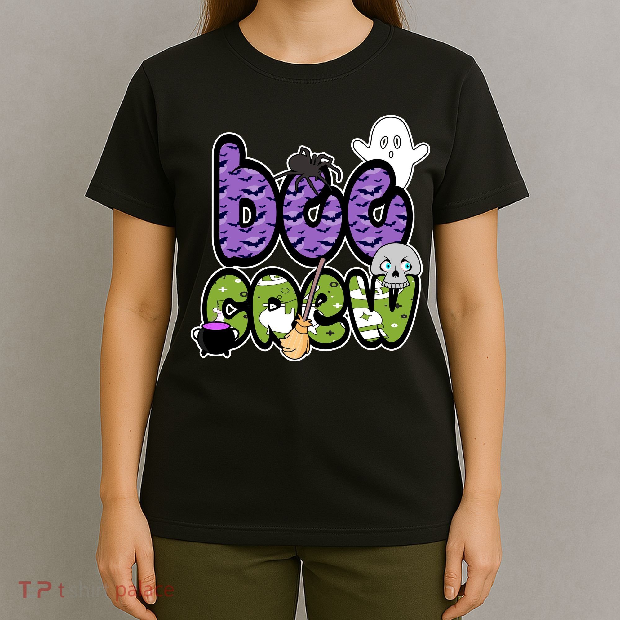 Boo Crew Halloween Spooky Fun T-Shirt