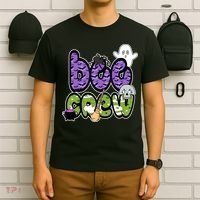 Boo Crew Halloween Spooky Fun T-Shirt thumb 6