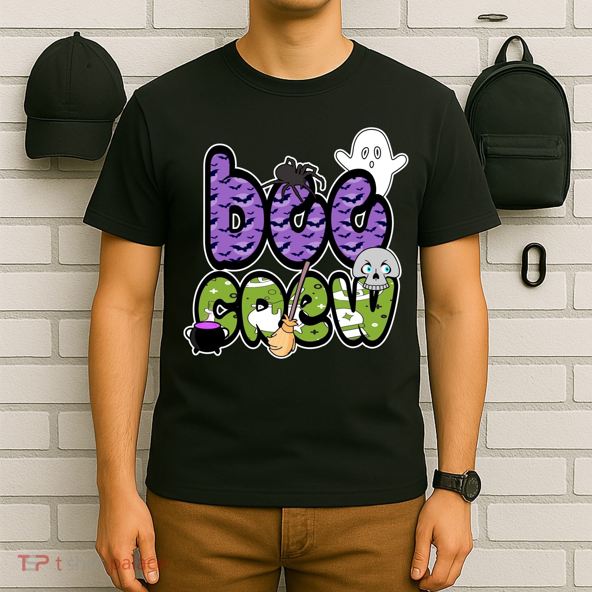 Boo Crew Halloween Spooky Fun T-Shirt
