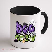 Boo Crew Halloween Spooky Fun Coffee Mug thumb 1