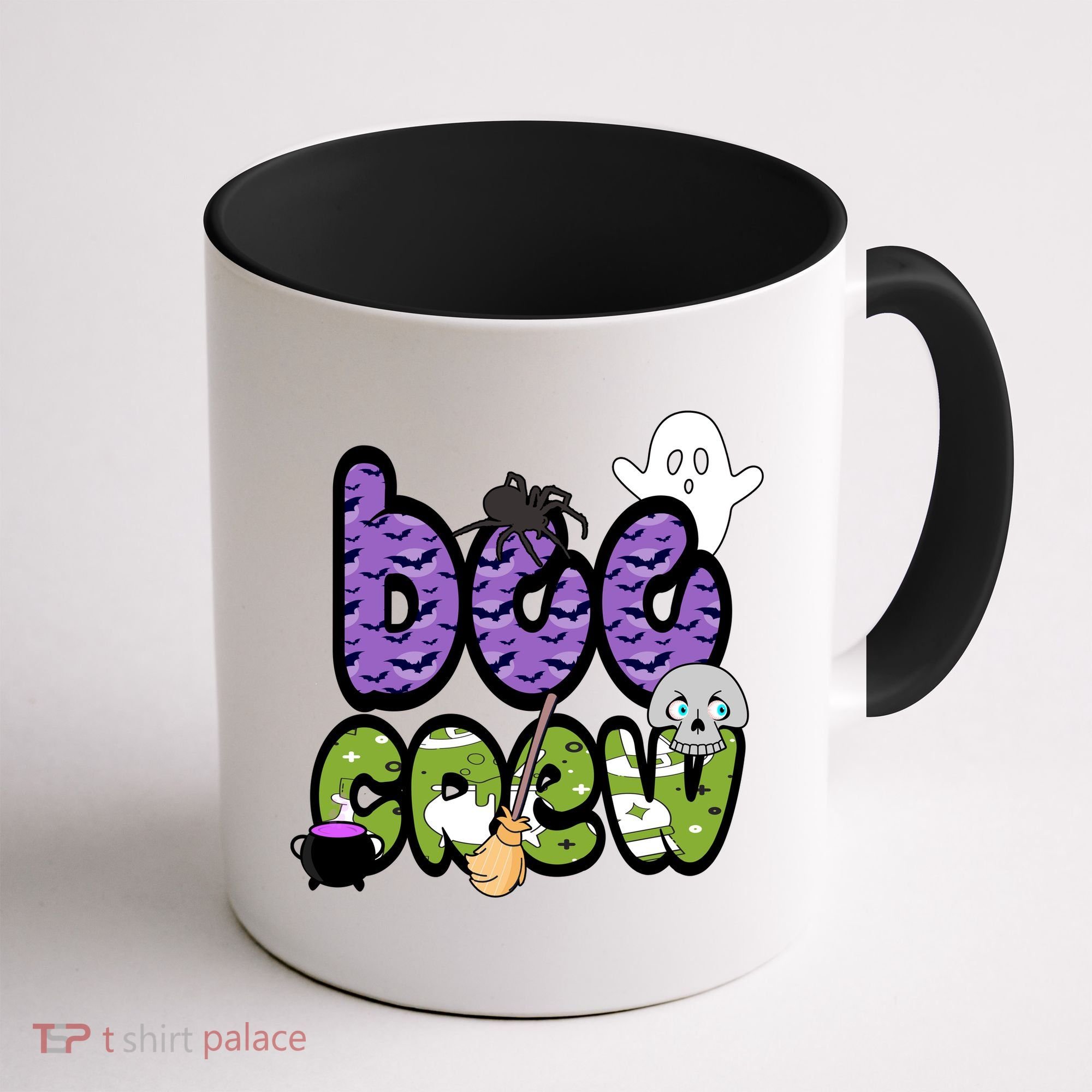 Boo Crew Halloween Spooky Fun Coffee Mug