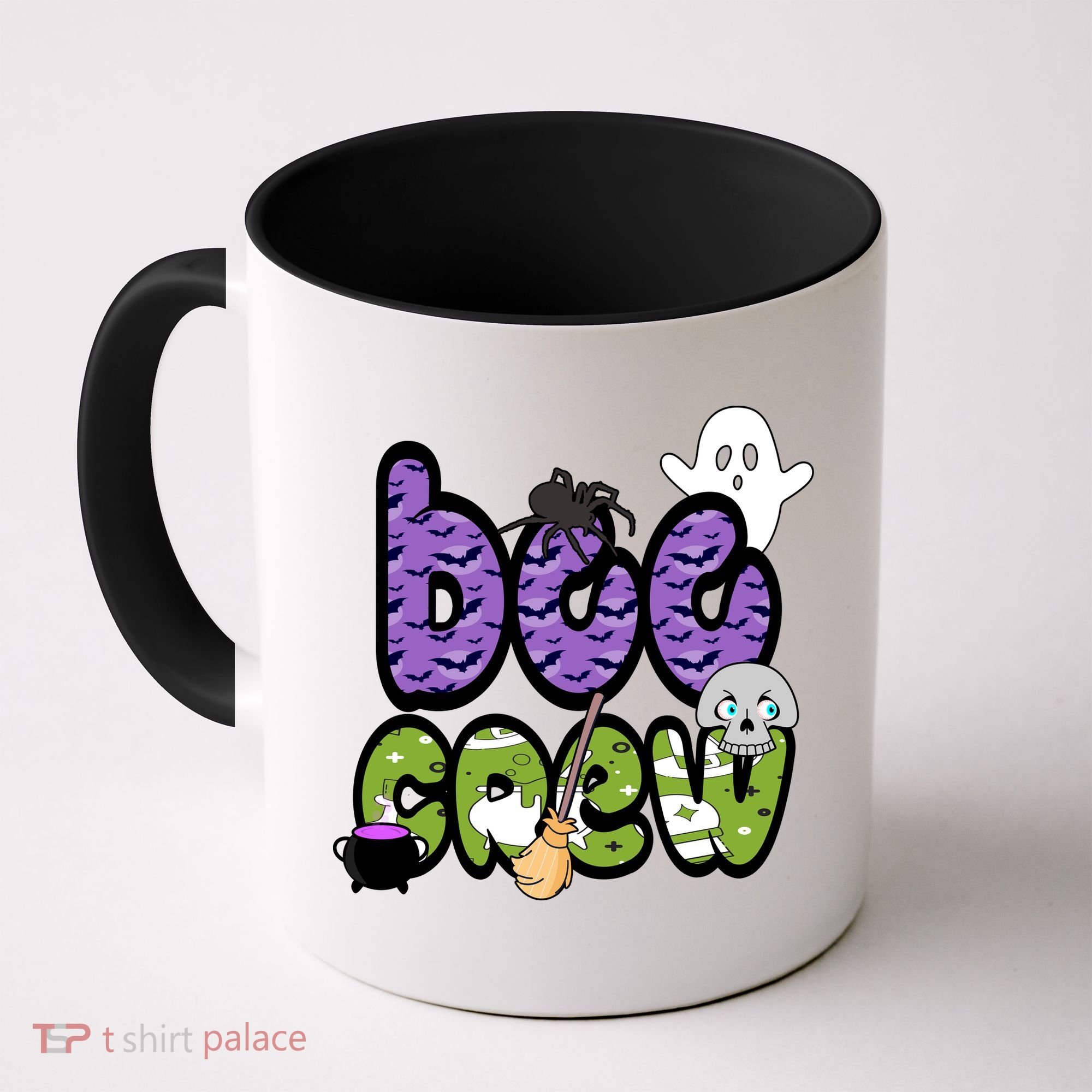 Boo Crew Halloween Spooky Fun Coffee Mug