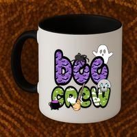 Boo Crew Halloween Spooky Fun Coffee Mug thumb 2