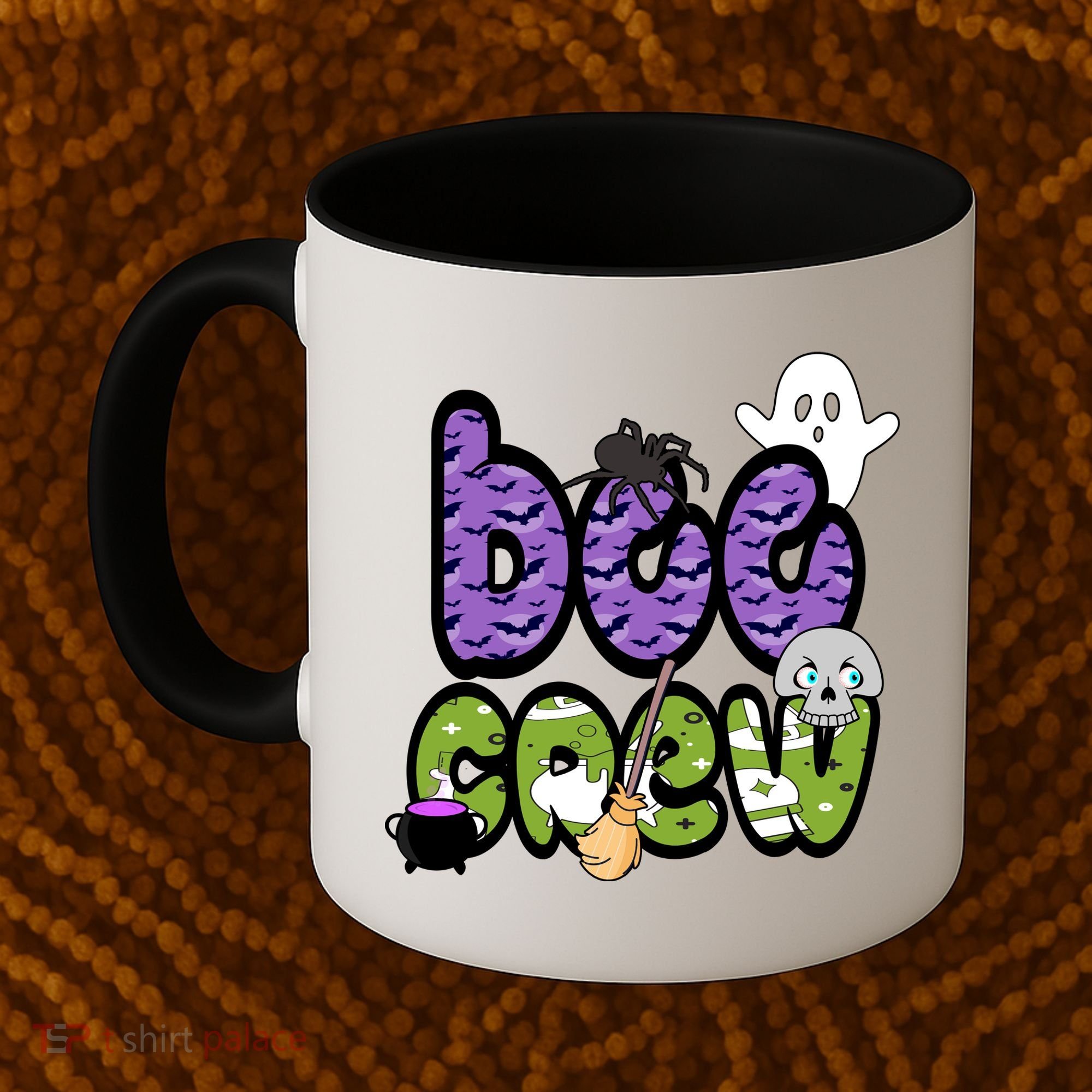 Boo Crew Halloween Spooky Fun Coffee Mug
