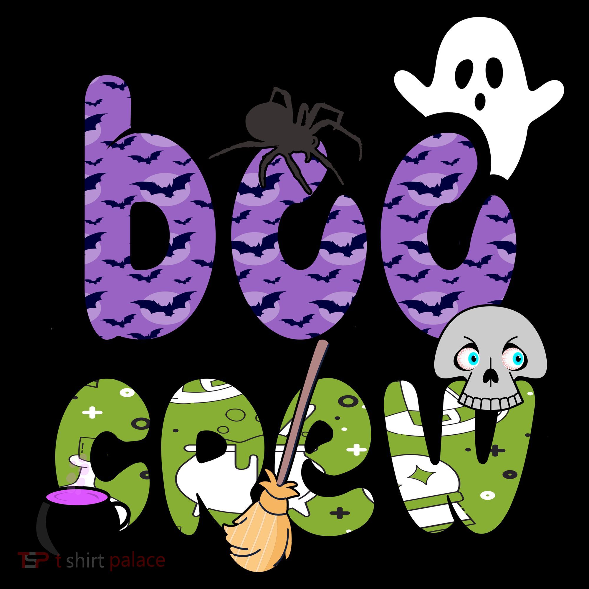 Boo Crew Halloween Spooky Fun Coffee Mug