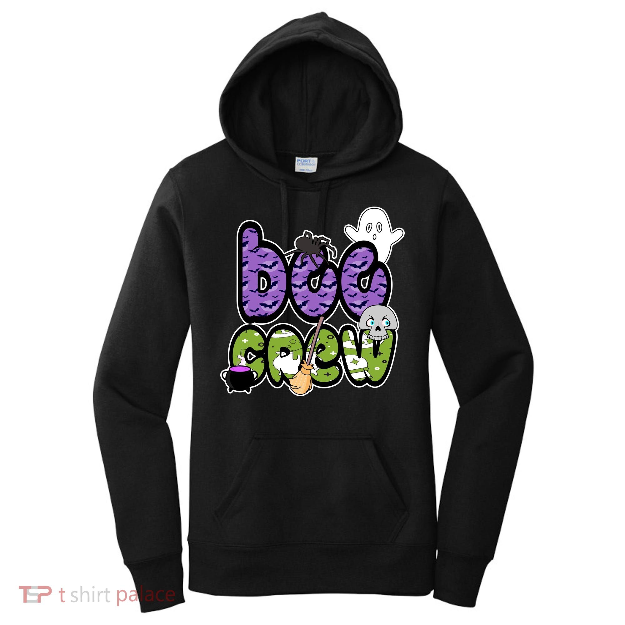Boo Crew Halloween Spooky Fun Women's Hoodie