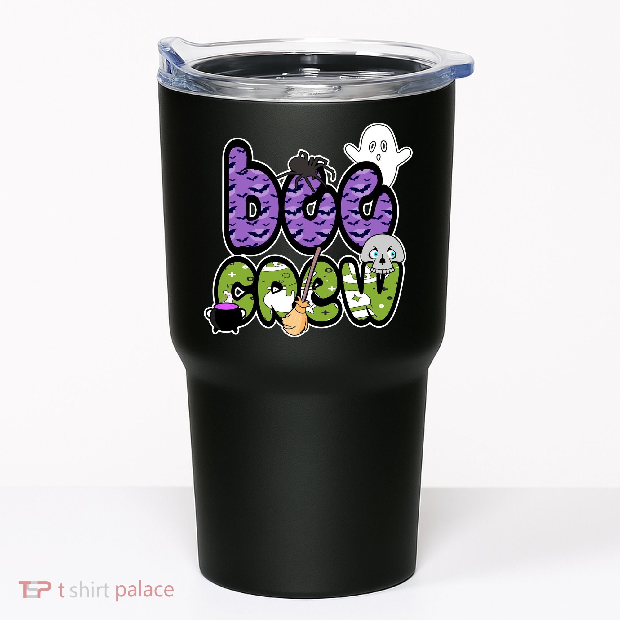 Boo Crew Halloween Spooky Fun Tumbler