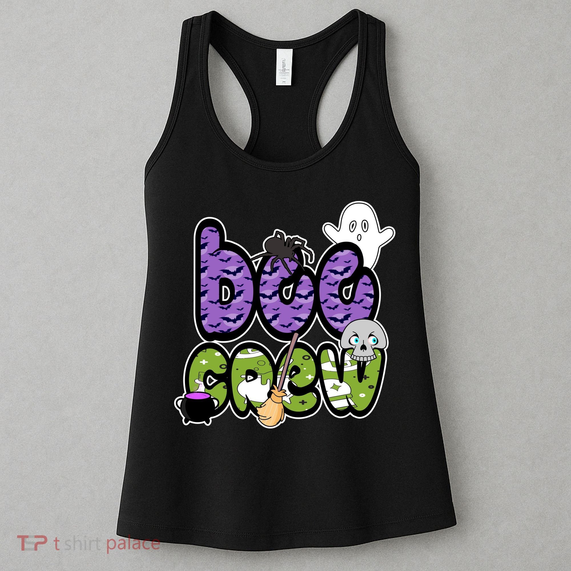 Boo Crew Halloween Spooky Fun Women's Tank Top