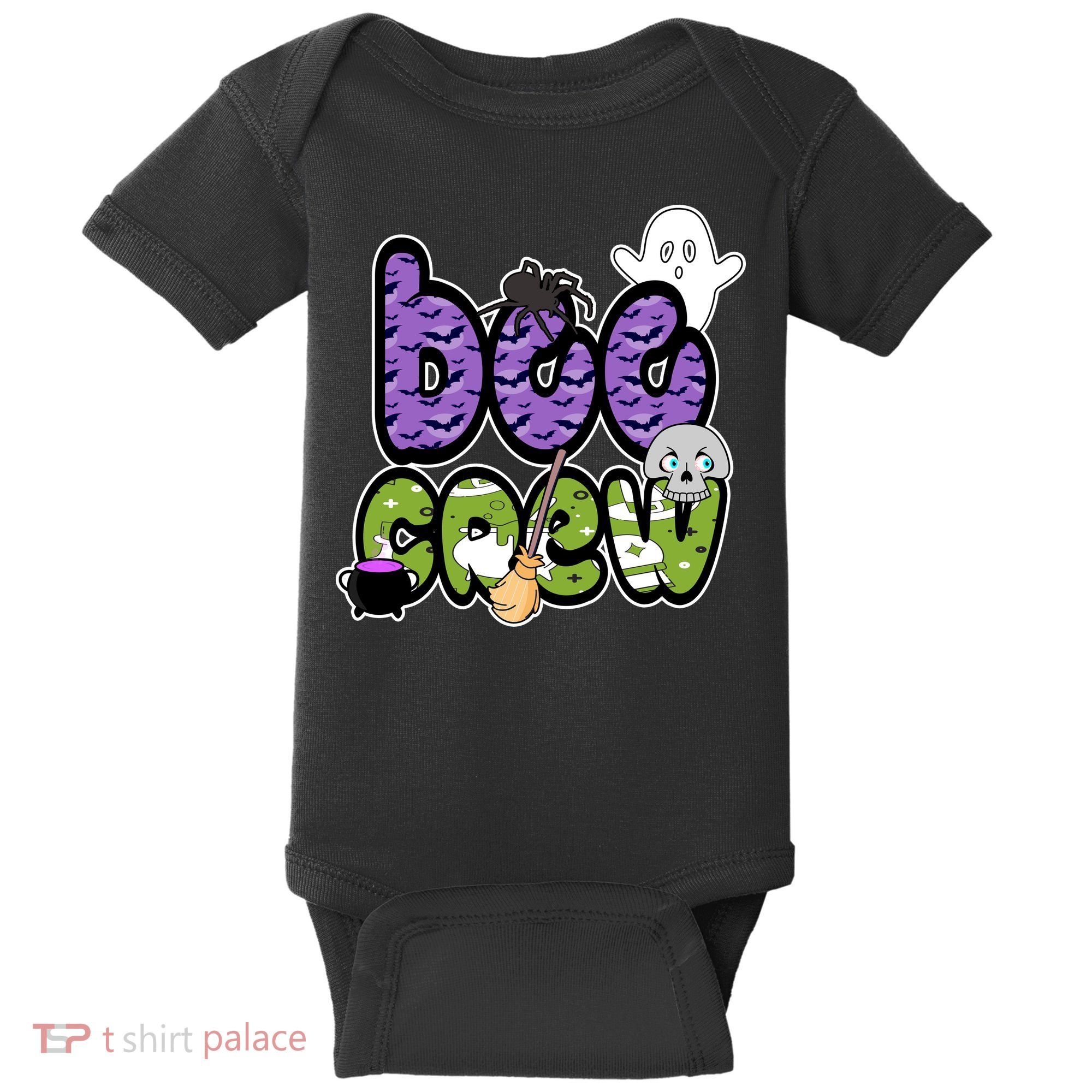 Boo Crew Halloween Spooky Fun Baby Bodysuit