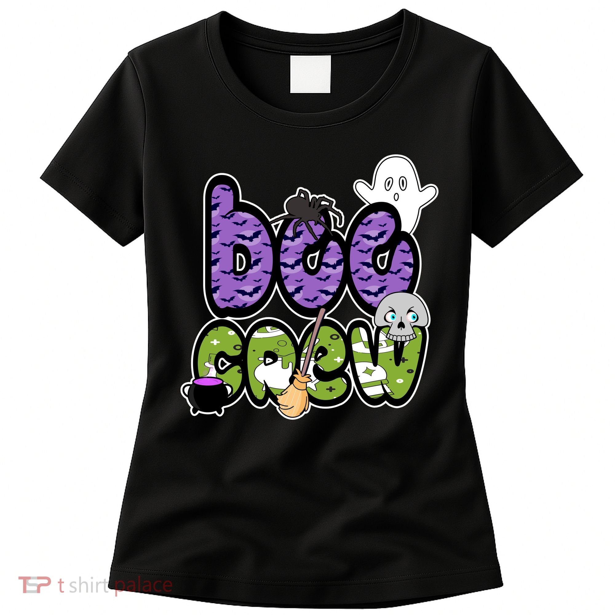 Boo Crew Halloween Spooky Fun Women's T-Shirt