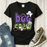 Boo Crew Halloween Spooky Fun Women's T-Shirt thumb 3