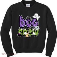 Boo Crew Halloween Spooky Fun Kids Sweatshirt thumb 0