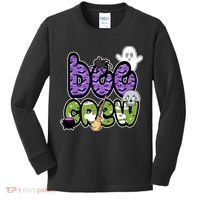 Boo Crew Halloween Spooky Fun Kids Long Sleeve Shirt thumb 0