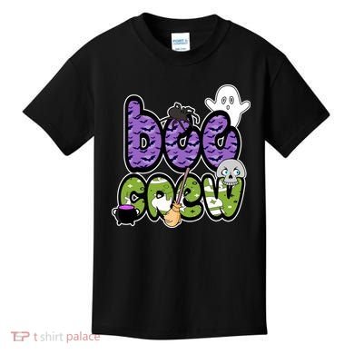 Boo Crew Halloween Spooky Fun Kids T-Shirt
