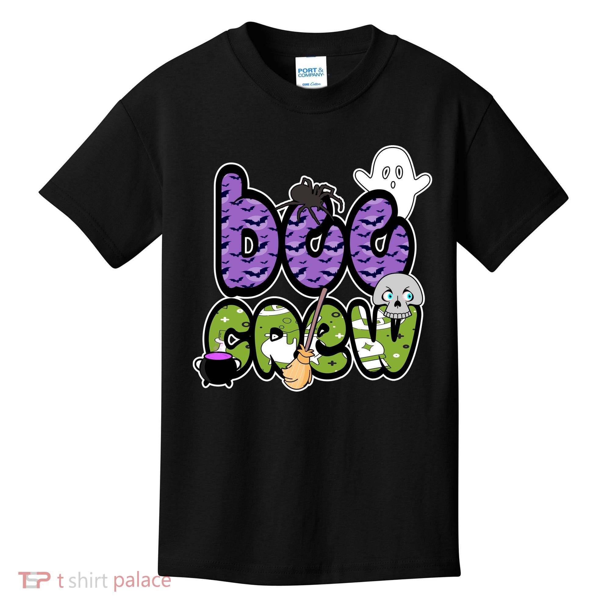 Boo Crew Halloween Spooky Fun Kids T-Shirt