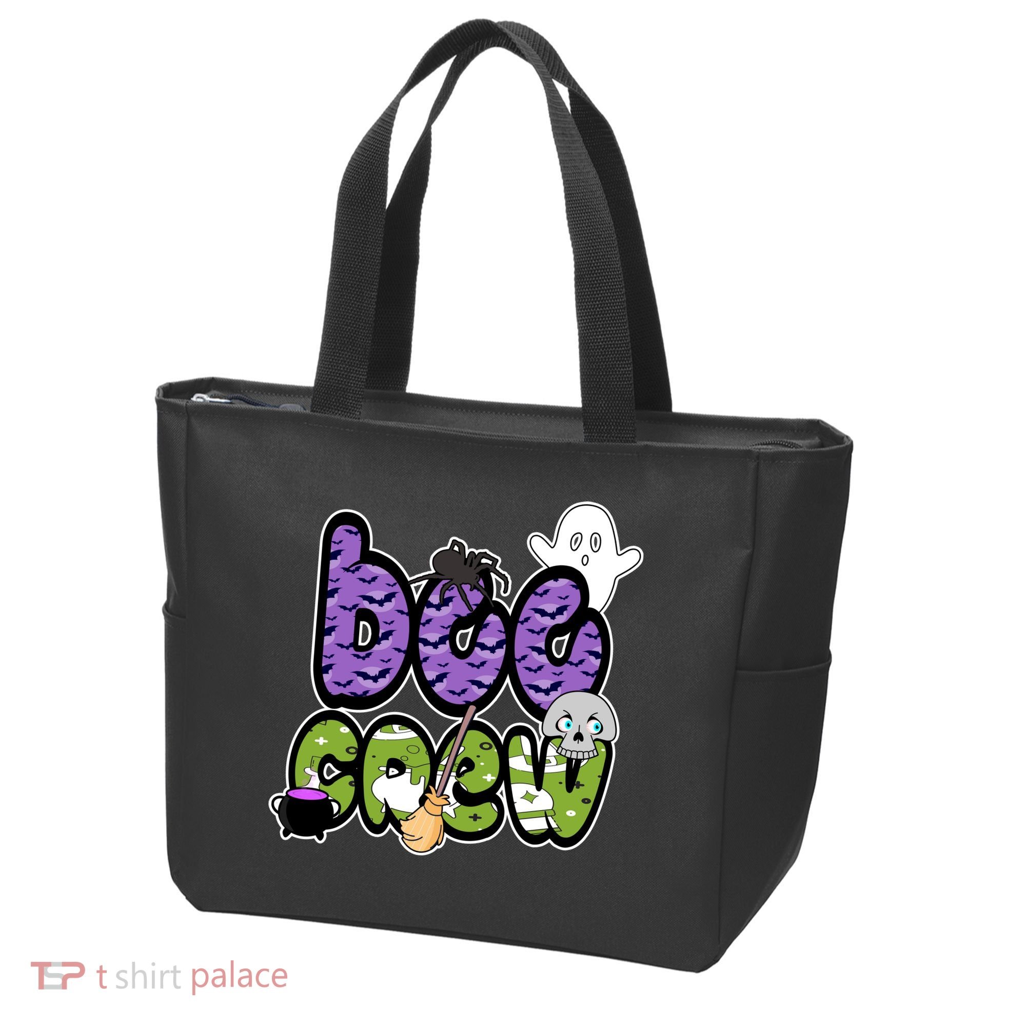 Boo Crew Halloween Spooky Fun Tote Bag
