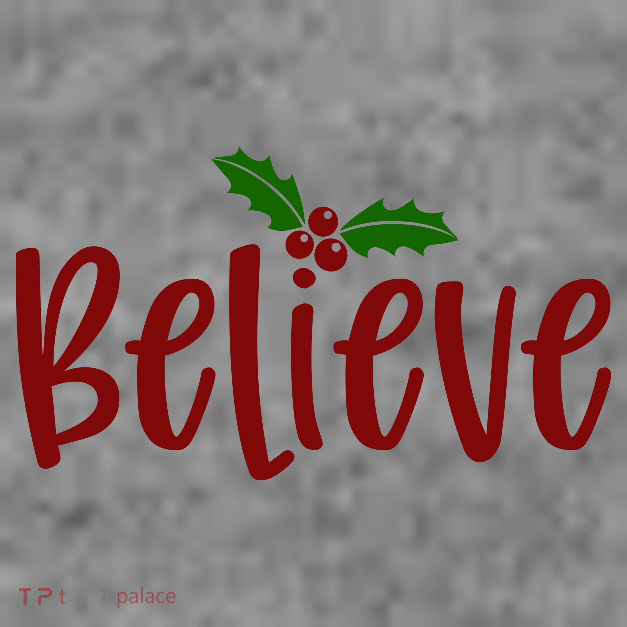 Believe Christmas Holiday Women's Tank Top