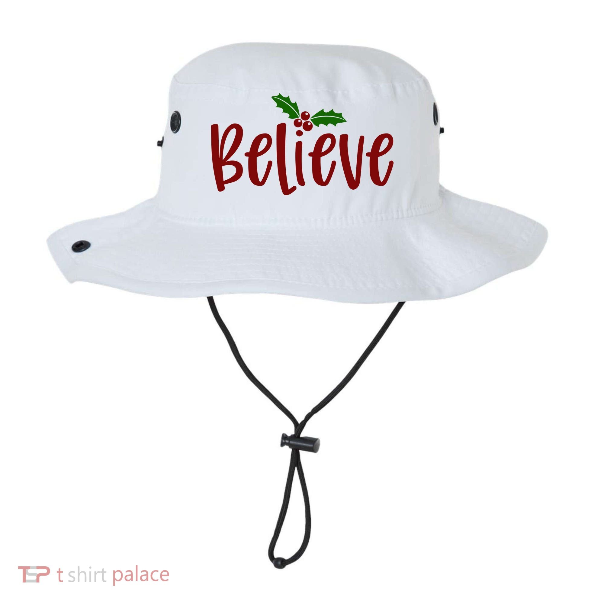 Believe Christmas Holiday Bucket Hat