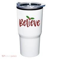 Believe Christmas Holiday Tumbler thumb 0