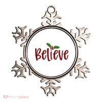Believe Christmas Holiday Ornament thumb 0