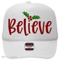 Believe Christmas Holiday Hat thumb 0