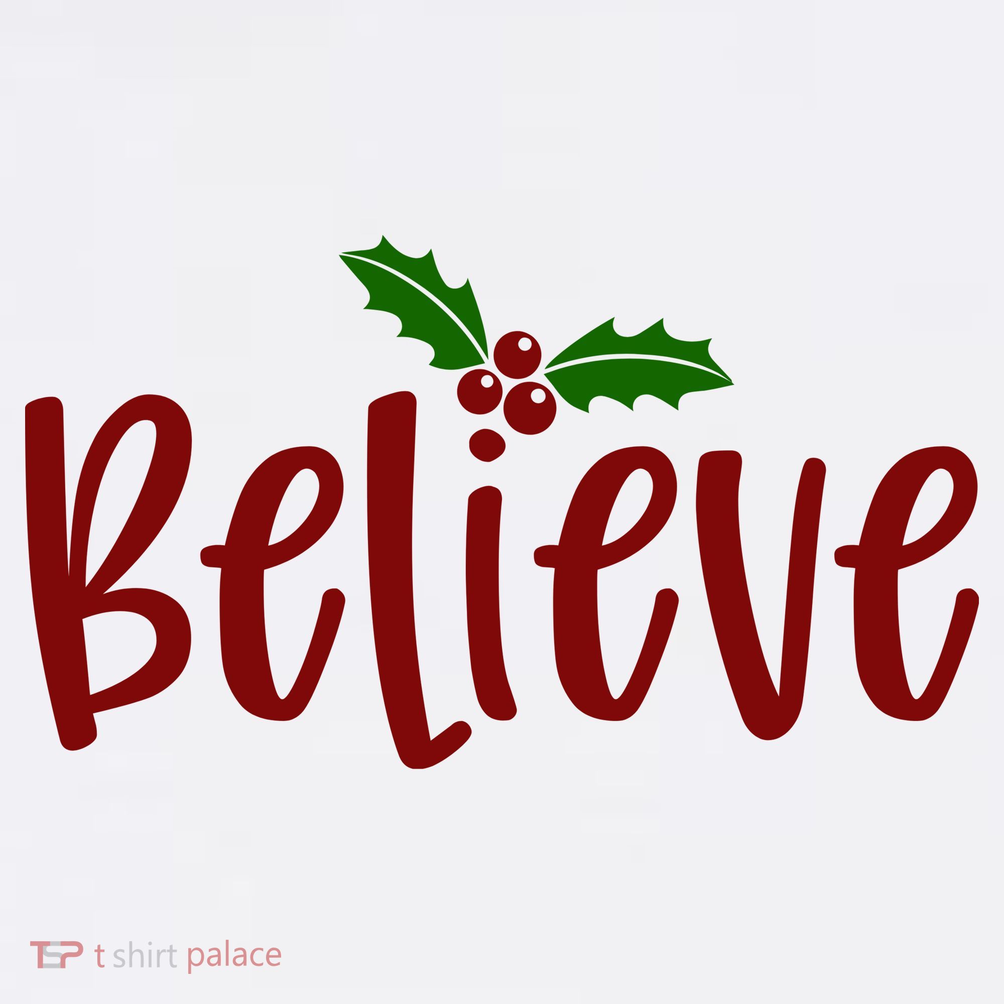 Believe Christmas Holiday Golf Towel