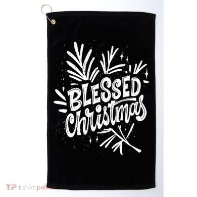 Blessed Christmas Holiday Golf Towel