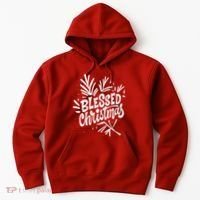 Blessed Christmas Holiday Hoodie thumb 0