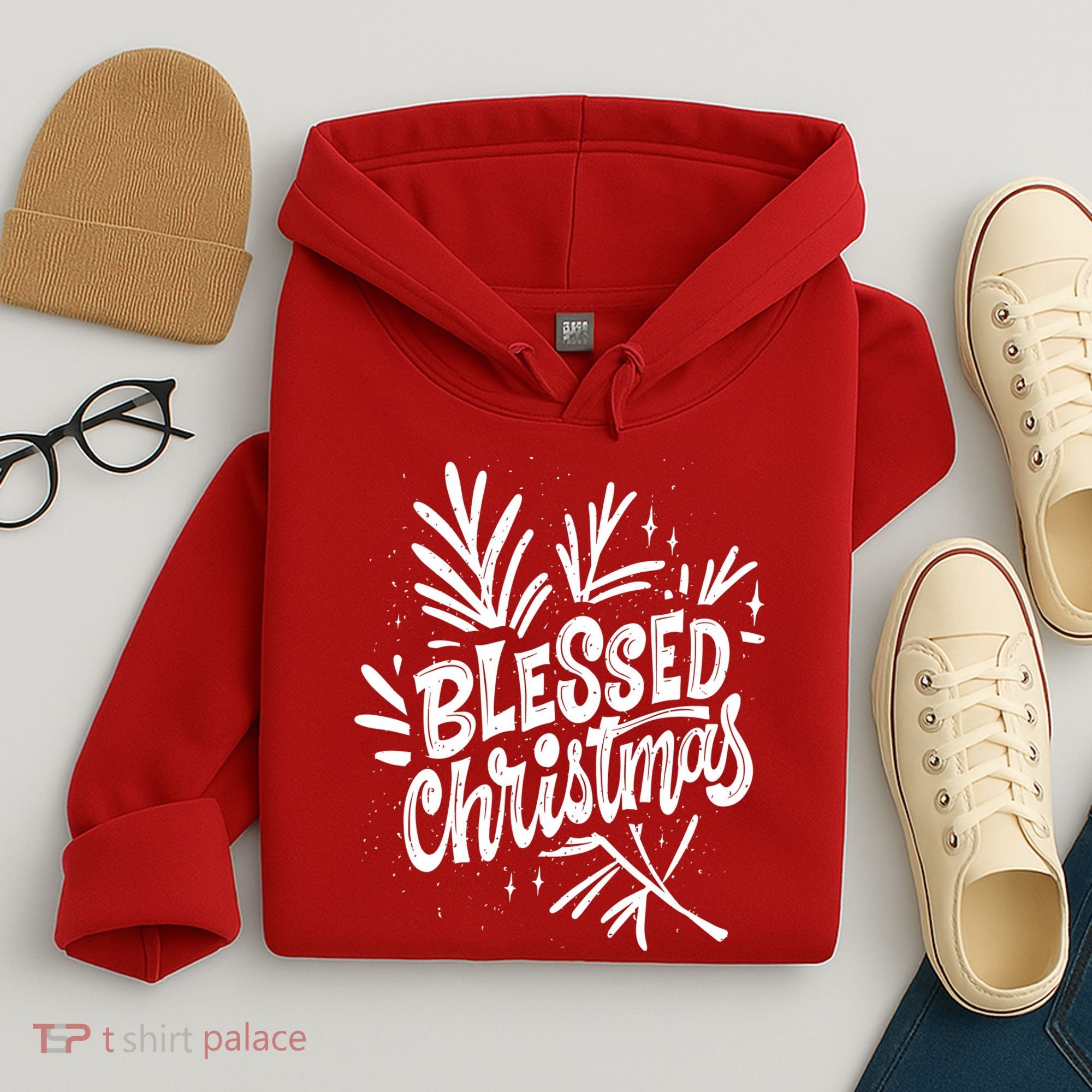 Blessed Christmas Holiday Hoodie