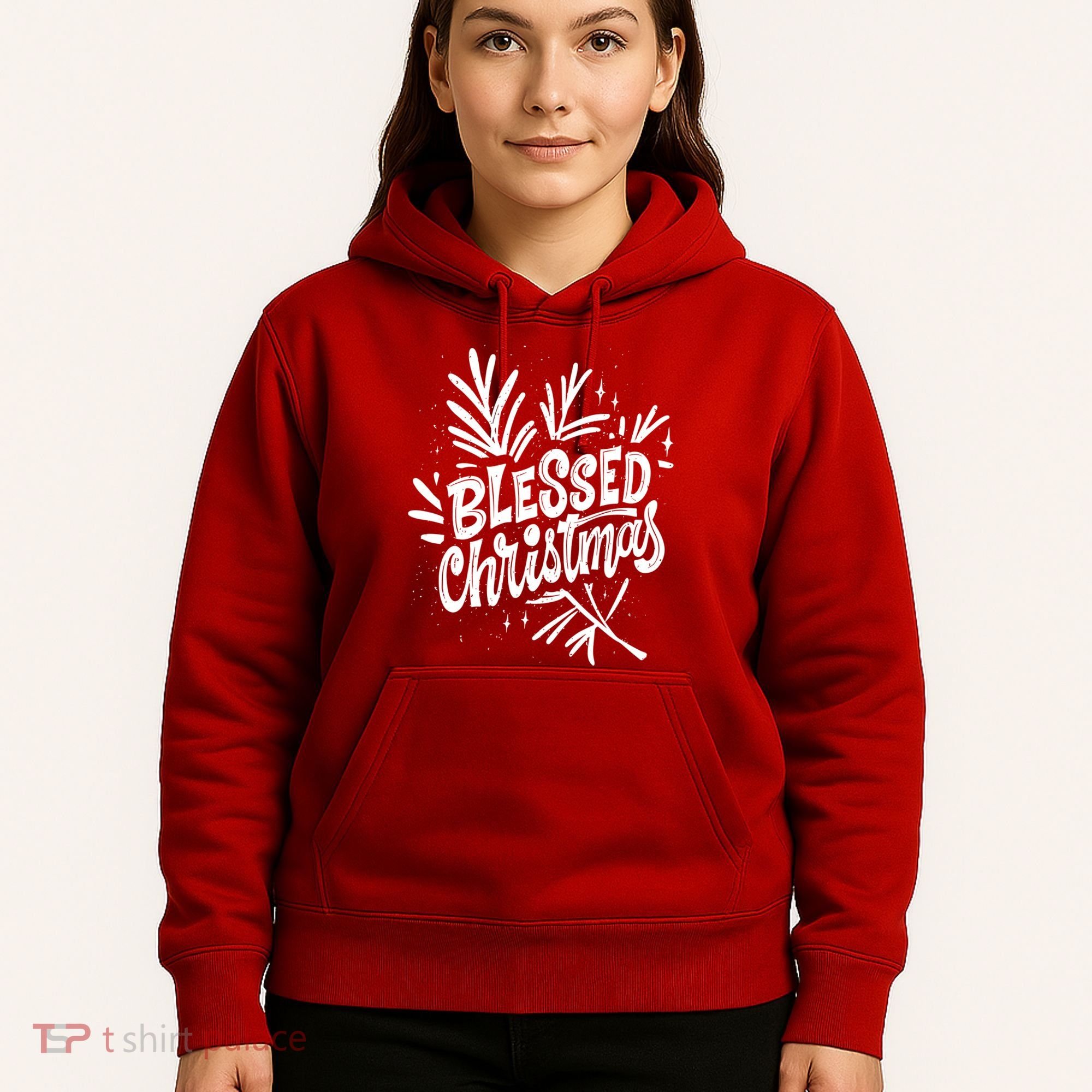Blessed Christmas Holiday Hoodie