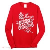 Blessed Christmas Holiday Long Sleeve Shirt thumb 0