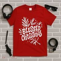 Blessed Christmas Holiday T-Shirt thumb 5