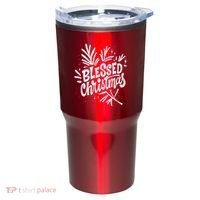 Blessed Christmas Holiday Tumbler thumb 0