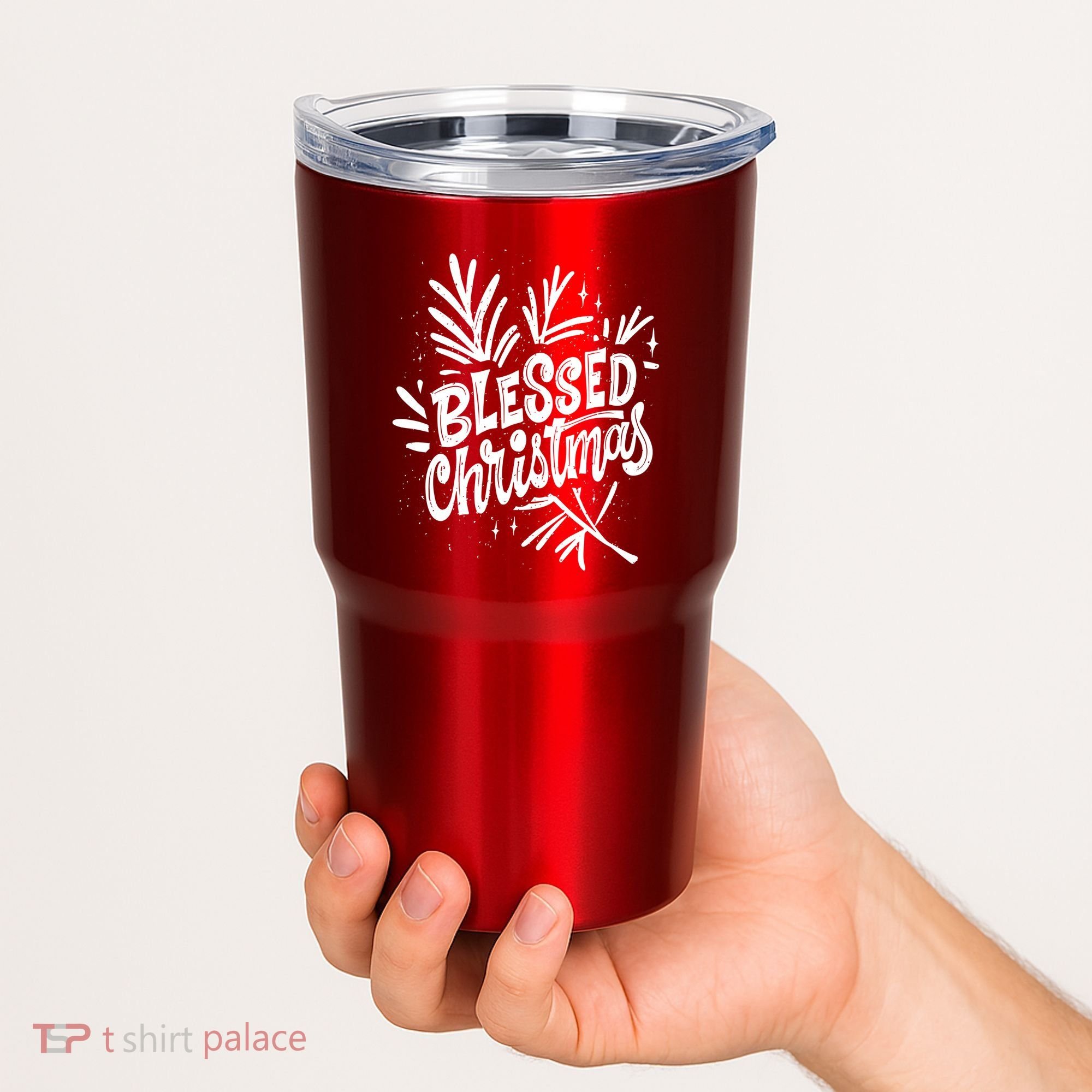 Blessed Christmas Holiday Tumbler