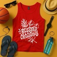 Blessed Christmas Holiday Tank Top thumb 4