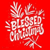 Blessed Christmas Holiday Women's Long Sleeve Shirt thumb 2