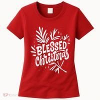 Blessed Christmas Holiday Women's T-Shirt thumb 0