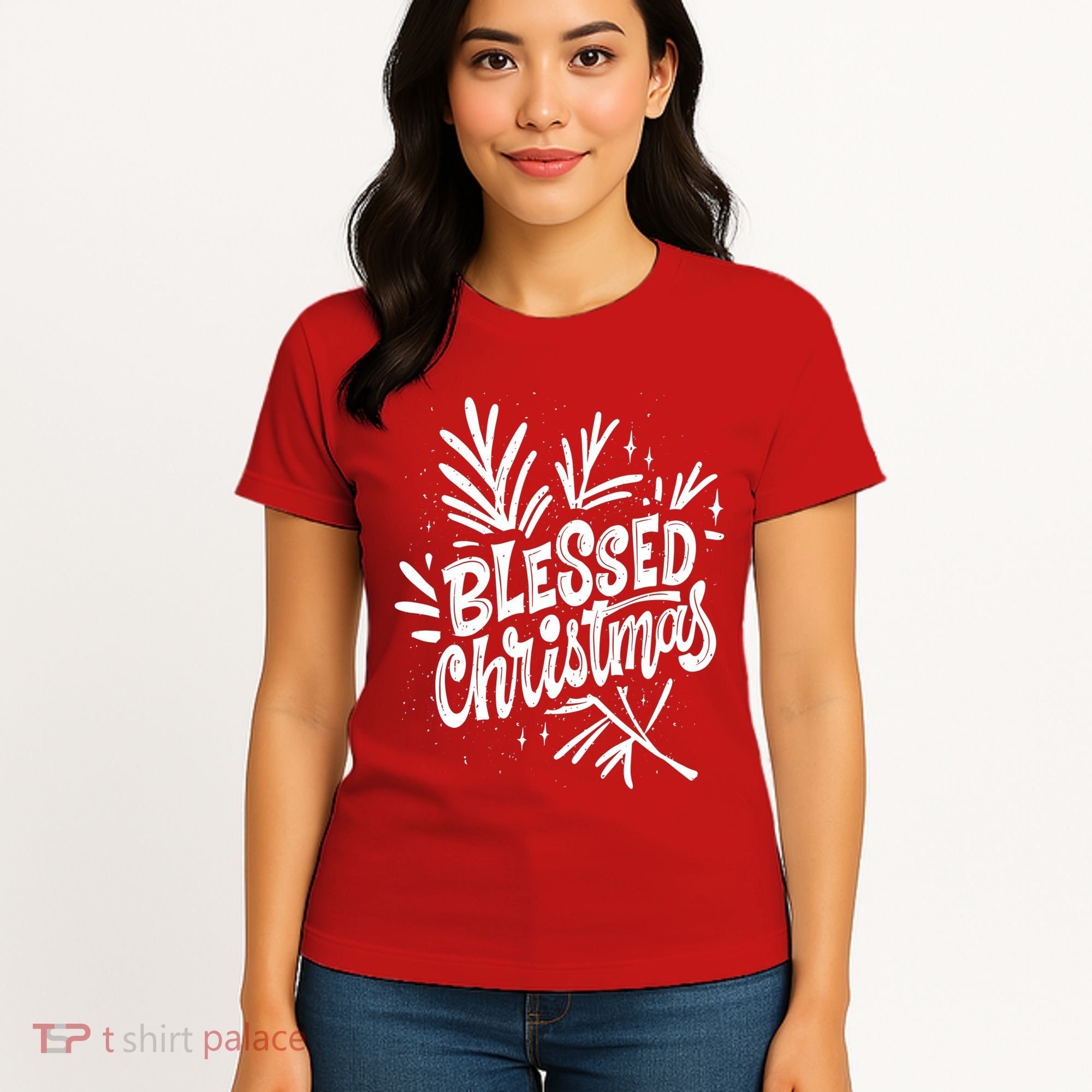Blessed Christmas Holiday Women's T-Shirt