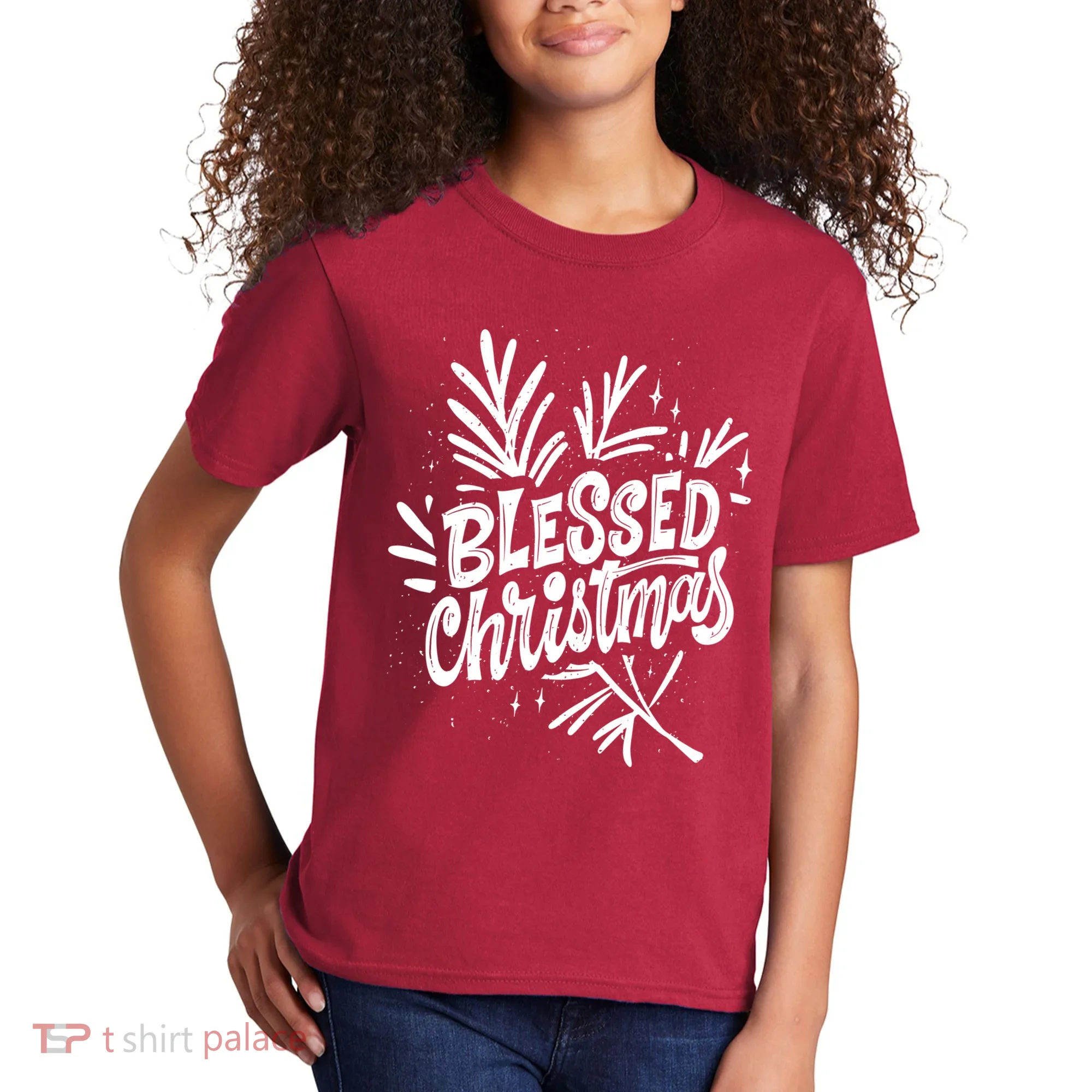 Blessed Christmas Holiday Kids T-Shirt