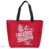 Blessed Christmas Holiday Tote Bag thumb 0
