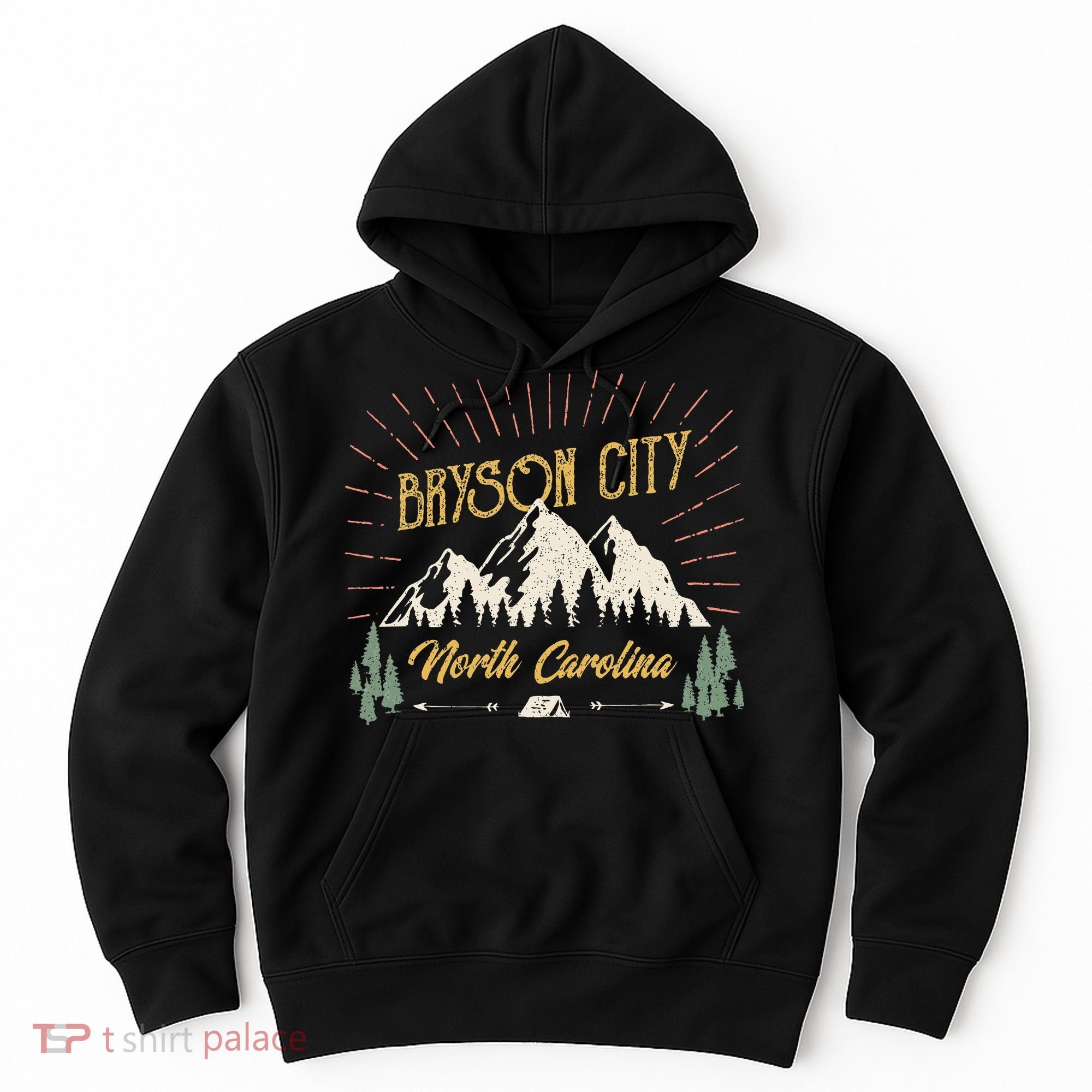Bryson City Hiking North Carolina Hoodie