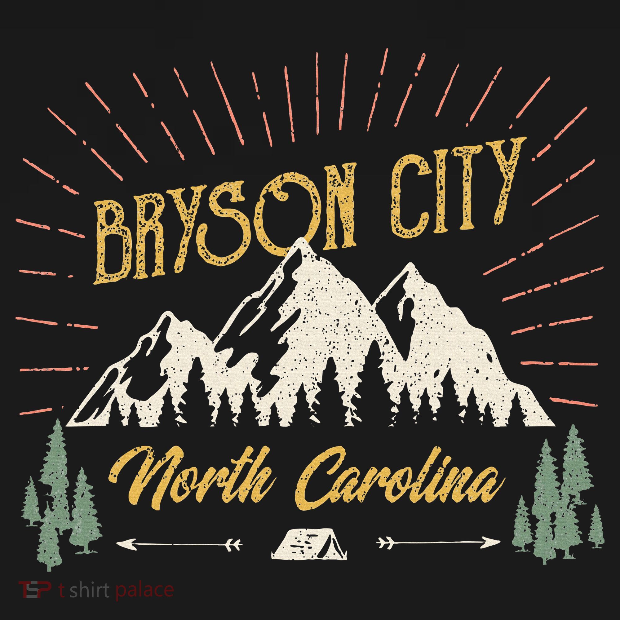 Bryson City Hiking North Carolina Women's Tank Top