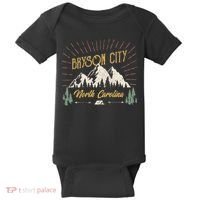 Bryson City Hiking North Carolina Baby Bodysuit thumb 0