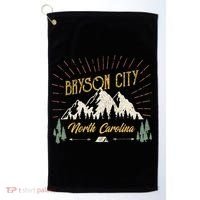 Bryson City Hiking North Carolina Golf Towel thumb 0